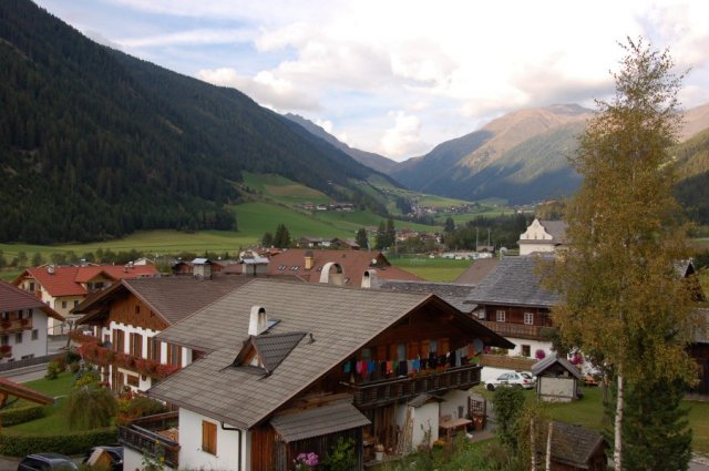Údolí Gsiesertal směrem k St. Magdaleně