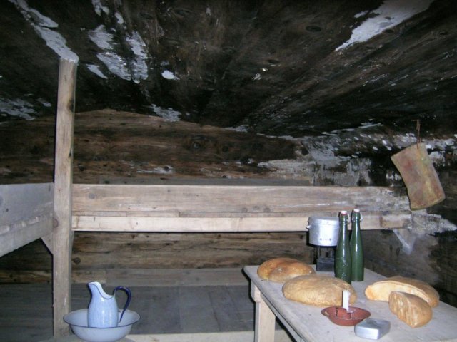 Dobová ubikace ve štole
